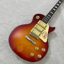 Hot sale les paul custom electric guitar HHH pickups Sunburst solid body