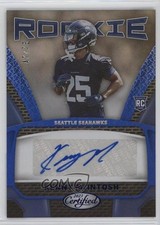 2023 Certified Rookie Signatures Mirror Blue 47/75 Kenny McIntosh Auto 1q2