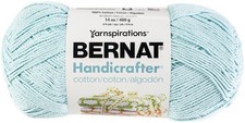 Bernat Handicrafter Cotton Yarn 400g - Solids-Robin's Egg