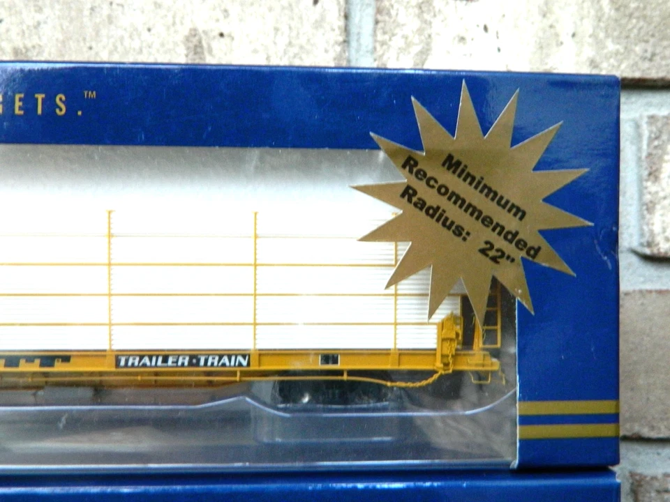 Lot of (2) Athearn Genesis HO Scale Southern Railway F89F Auto Rack Flat Cars - Image 3 of 4