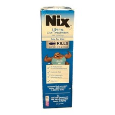 New Sealed Nix Ultra Lice Treatment Hair Solution with Comb 3.4floz 11/25