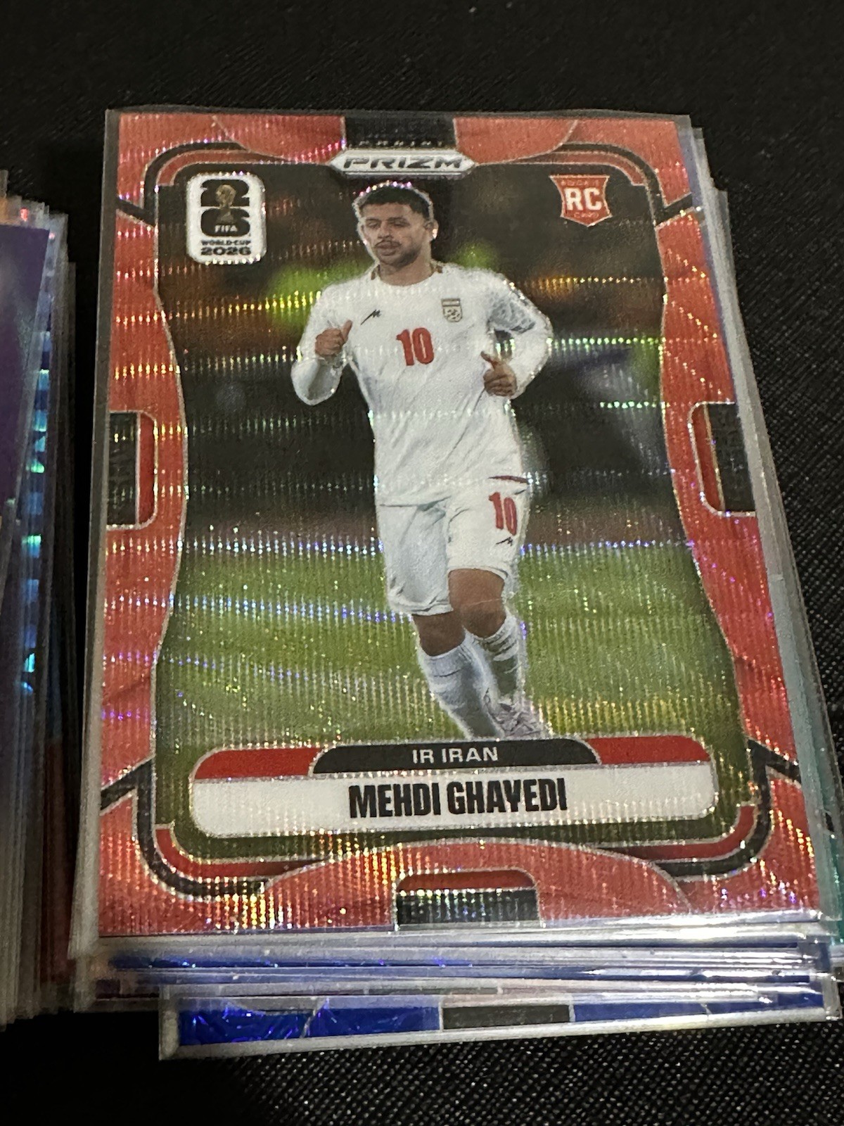 2026 Panini Prizm FIFA World Cup Soccer Autos 100+ Card Lot Numbered RC WhatNot view 4