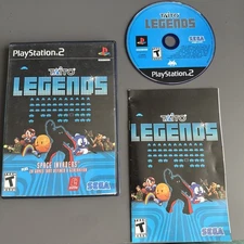 Taito Legends PlayStation 2 PS2 Complete with Manual CIB Space Invaders