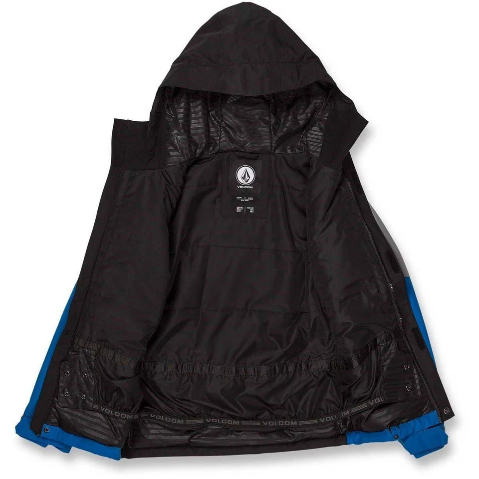 VOLCOM VERNON Youth Insulated Snow Jacket - Electric Blue - Small/8 - NWT - Image 3 of 3