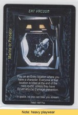 1997 Aliens vs Predator CCG Eat Vacuum READ 1i3