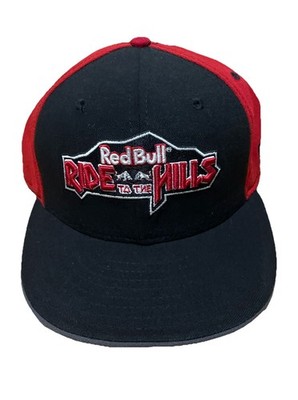 Red Bull Ride To The Hills Racing Y2k Official hat cap New Era 2007 Size 7 1/4