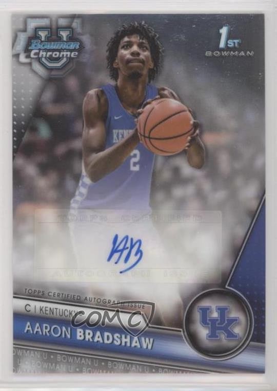 2023 Bowman U Chrome Prospect Refractor /250 Aaron Bradshaw #BCPA-AB Auto 19n6