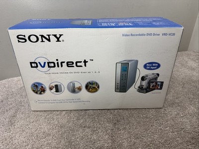 SONY | VRD-VC20 DVDirect VCR to DVD Converter | Video Recordable DVD Drive