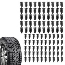 100pcs Tire Repair Rubber Nails Kit With Screwdriver For Car Motorcycle