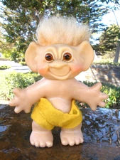 Vintage Thomas DAM Things TROLL DOLL 5"  1960s Boy Troll Doll