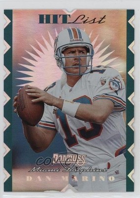 1996 Donruss Hit List /10000 Dan Marino #18 HOF 11ur
