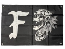 FOG x 13th Heaven GRUPO 2x3ft Banner Flag Poly 4 Grommets FORWARD Supdef