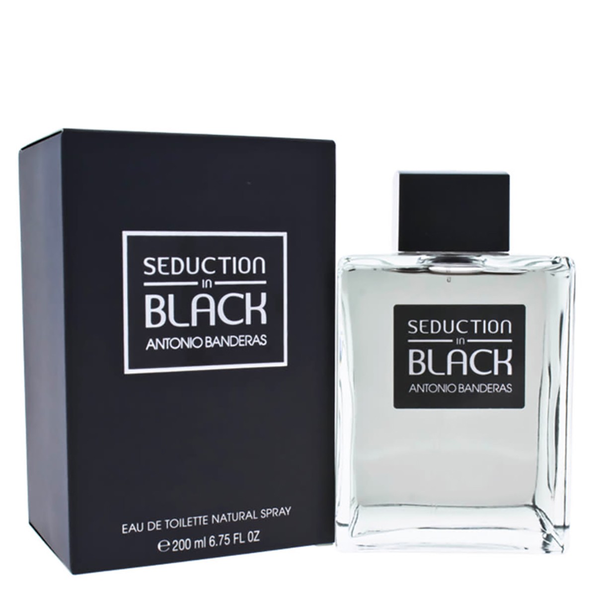 Antonio Banderas Men's Seduction in Black EDT Spray 6.75 oz Fragrances