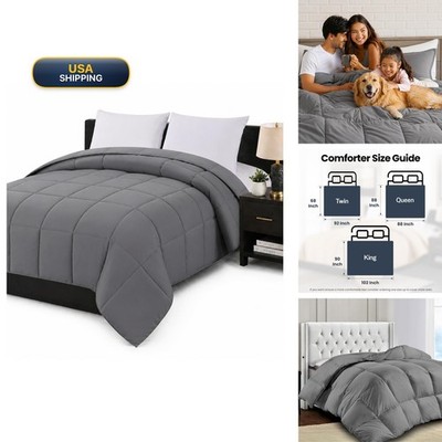 LDC LUX DECOR COLLECTION LUX Décor Queen Comforter 88x88 Ultra-Soft Down