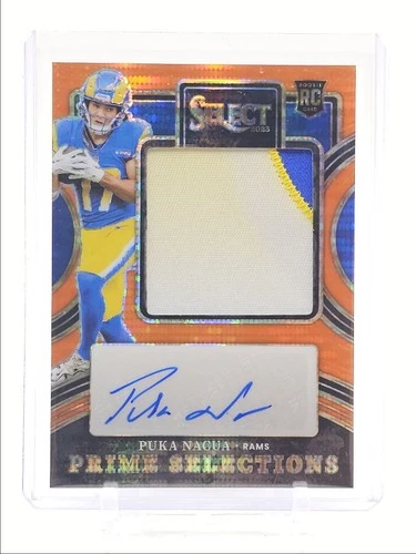 PUKA NACUA 2023 SELECT PRIME ORANGE PULSAR RPA ROOKIE PATCH RC AUTO /33 Q6746