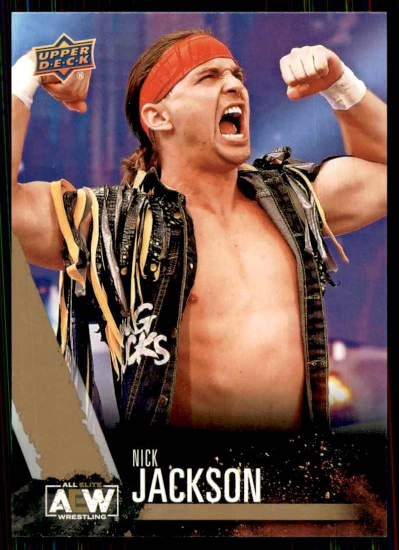 2021 Upper Deck AEW First Edition Nick Jackson #20
