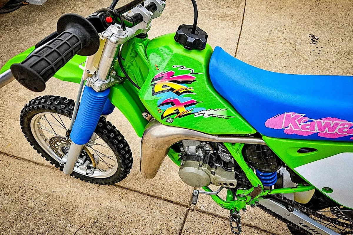 1993 Kawasaki KX80 Is a Pint-Sized Knockout
