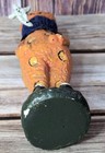 Figurine en papier 9,5 pouces signée Halloween Jack o' Lantern Pumpkin