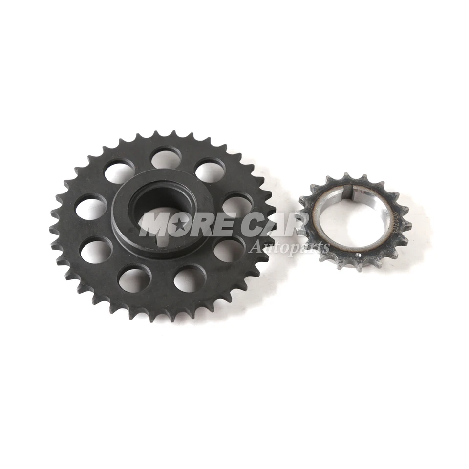 Kit de cadena de distribución juego de bomba de agua de aceite para camioneta Toyota 4Runner 85-95 2,4 L L4 22R Foto 2 de 4