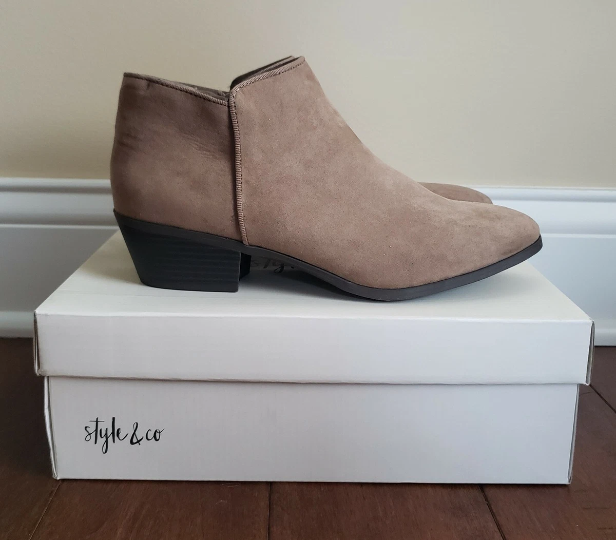 Style co discount wileyy ankle booties