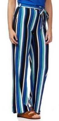 black and green striped pants