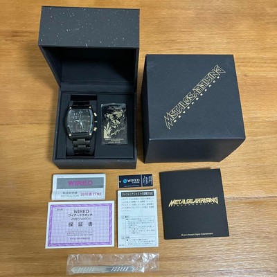 WIRED × METAL GEAR RISING コラボ腕時計