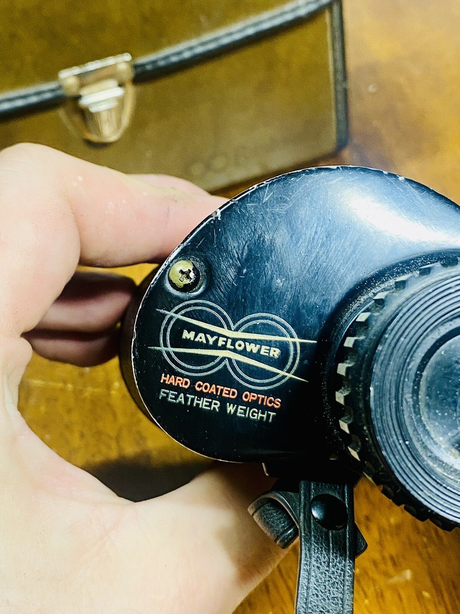 Jumelles Research Optical Company avec étui et dragonne en cuir