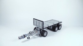 (6,187 Parts) LEGO Technic Custom MOC 6 in 1 Turntable Drawbar Trailers 