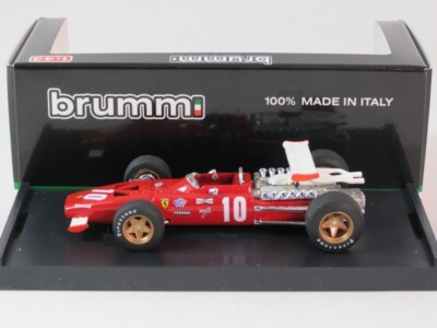 Brumm Ferrari 312 F1 #10 Pedro Rodriguez Italian Gp 1969 1/43 R256 2024