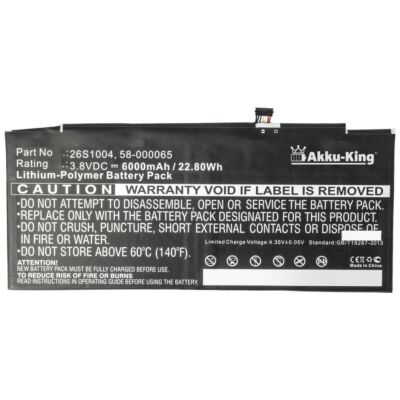 Akku-King Tablet Akku für Amazon Kindle Fire HDX 8.9 3.Gen 4.Gen 26S1004 Battery