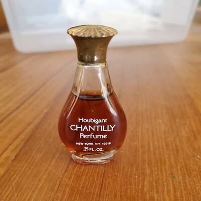 Vintage Houbigant Chantilly Parfum fl Miniature Perfume 90% Full 