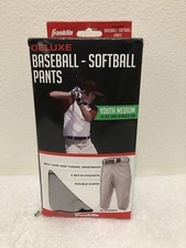 NEW FRANKLIN DELUXE BASEBALL-SOFTBALL PANTS YOUTH MEDIUM