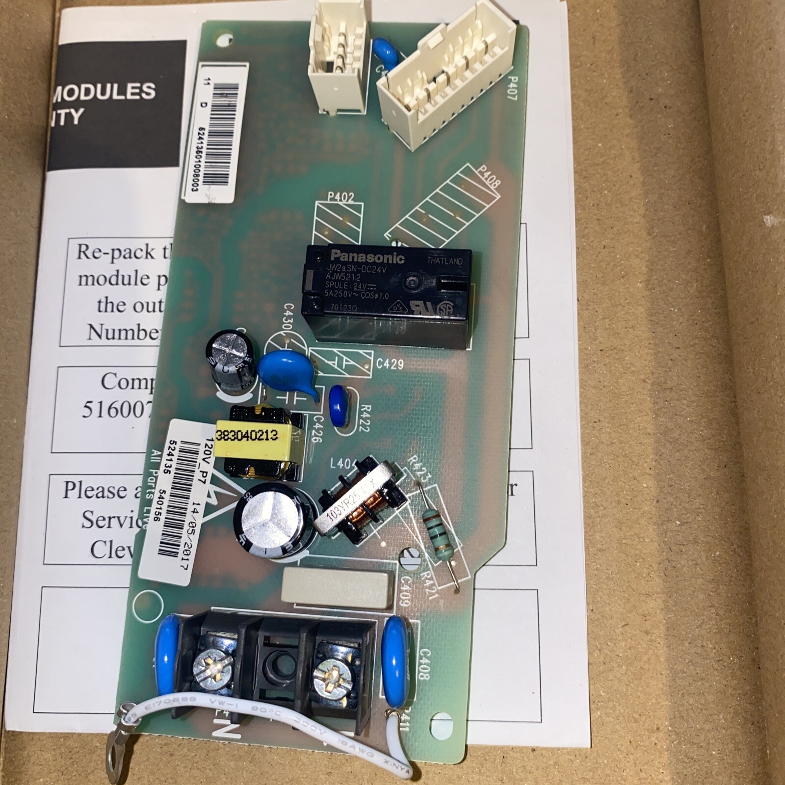 FISHER & PAYKEL DISHWASHER CONTROL BOARD 524135P eBay