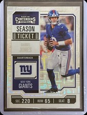 Daniel Jones - 2023 Panini Contenders - Mojo Prizm #75
