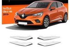Nebelscheinwerfer Leiste für Renault Clio 5 V HB ab 2019 4tlg Reflektorleiste