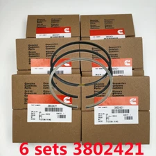 3802421 Standard Piston Rings 89-98 Dodge Cummins 6B 6BT 5.9 12V STD USA BEST
