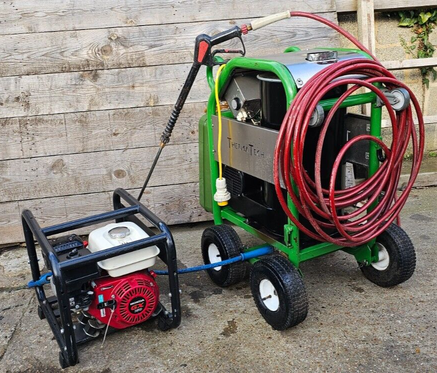 Thermatech Superheated Hot water cleaning steam stone restoration Full