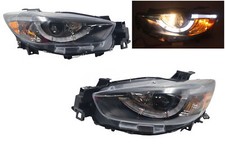 Per Mazda CX-5 2013-2016 LED DRL Faro Proiettore Alogeno Set R/L Lato RHD
