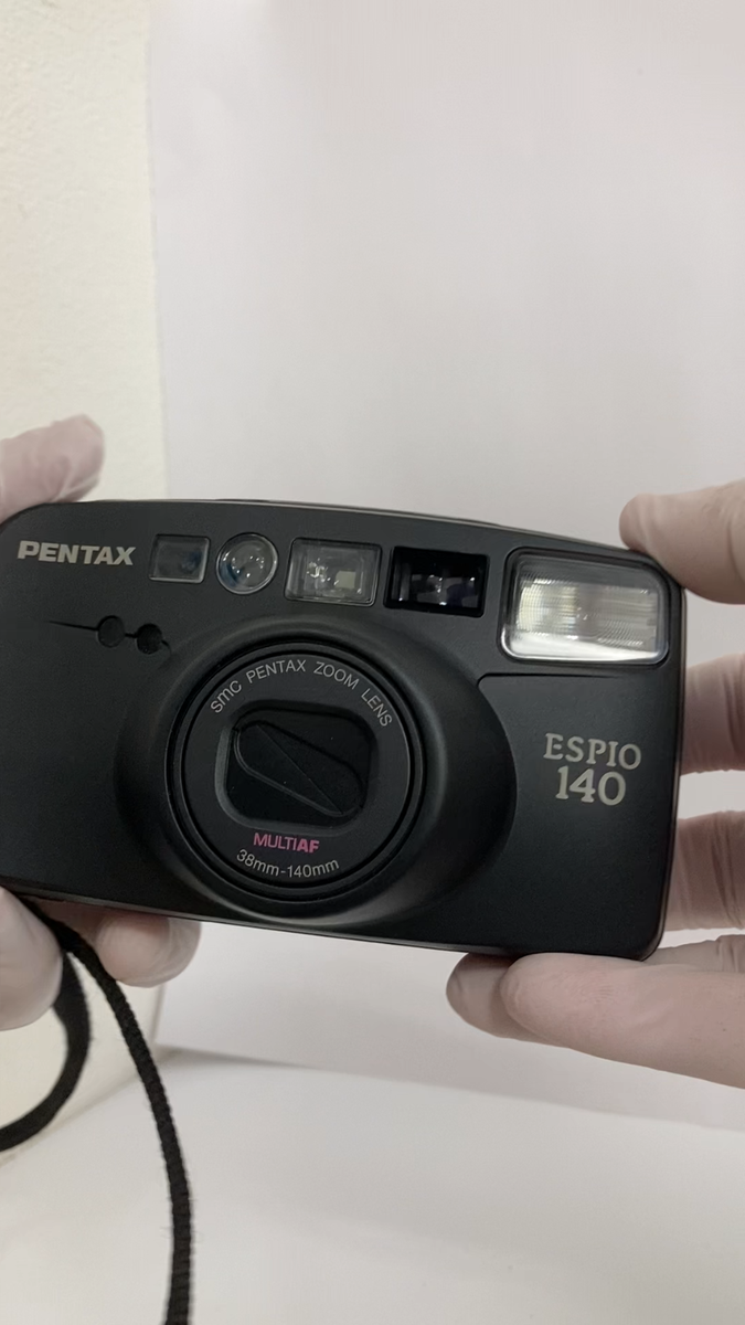 NM]Pentax Espio 140 35mm Film Camera w/ 38mm-140mm Zoom Lens