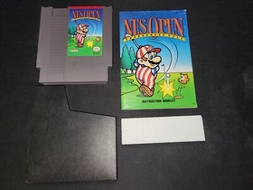 NES Open Tournament Golf Authentic Nintendo NES EXMT+ condition COMPLETE n box!