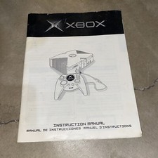 Original Microsoft XBOX Game Console Instruction Manual Only X08-6539