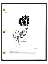 Kunal Nayyar Signed The Big Bang Theory Monopolar Expedition S2 E23 Script COA 