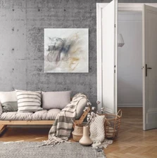 Original 30 x 30 Inch Abstract Painting, Contemporary Modern Painting, Fine Art