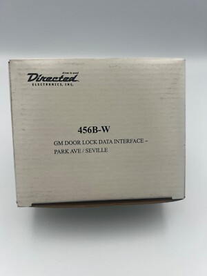 DIRECTED ELECTRONICS 456B-W GM DOOR LOCK DATA INTERFACE - PARK AVE / SEVILLE
