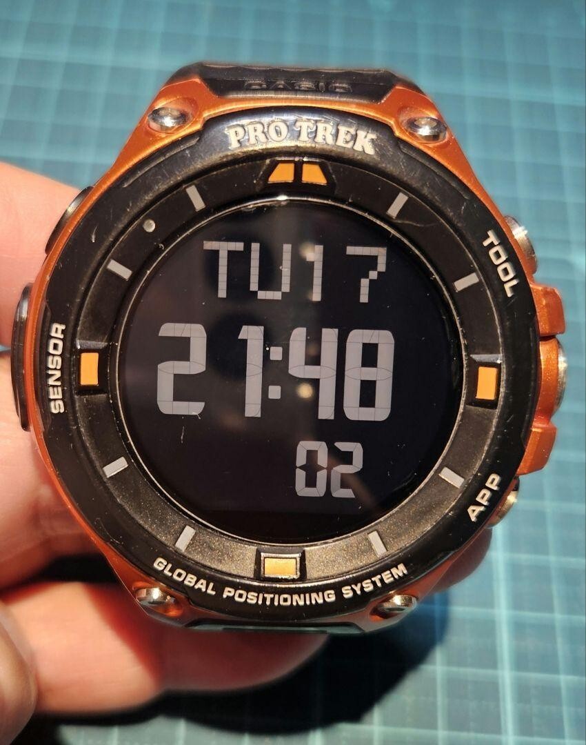 CASIO Smart Outdoor Watch PROTREK Android wear 2.0 WSD-F20