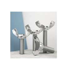 Stainless Steel M4-M10 Wing Bolts Nuts Butterfly Screws A2 304 DIN316 Hardware