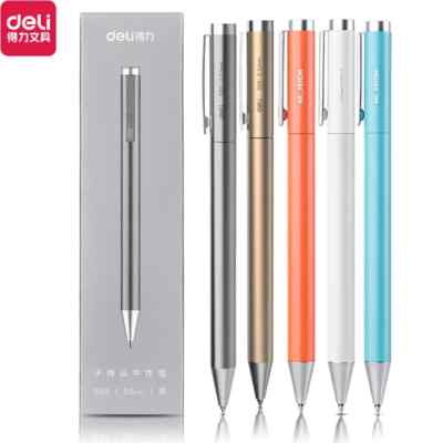 Xiaomi Deli Metal Gel Pen Rollerball Ballpoint 0.5MM Signing Pens for Office
