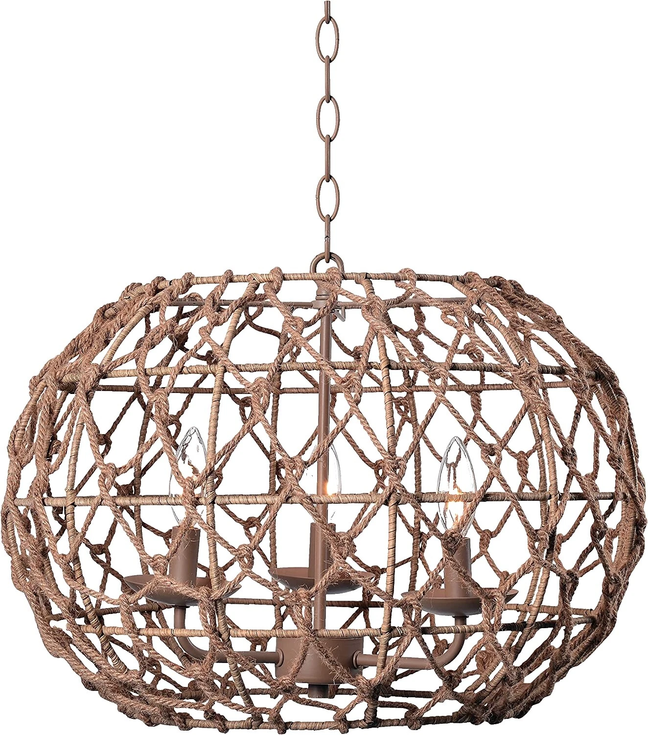 黄铜当代吊坠吊灯和天花板装置