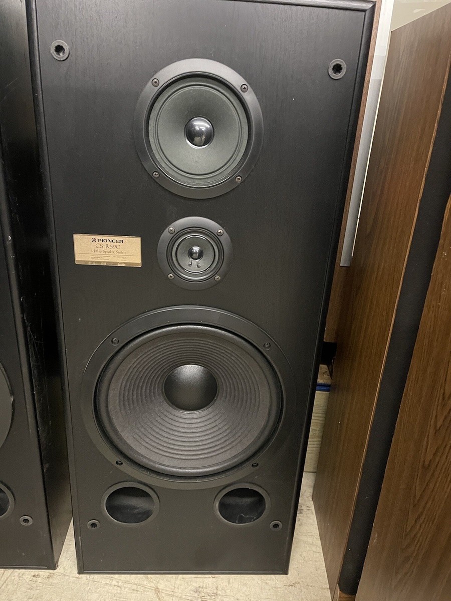 Vintage Pioneer CS-R590 3 Way Speaker System | eBay