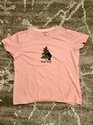 Hatley Book Animals Sz Large Womens Tee
